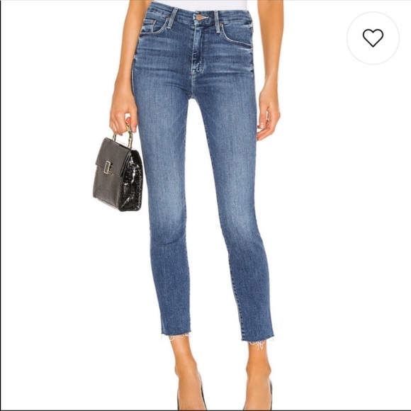 MOTHER Denim - MOTHER The Looker Ankle Fray Skinny Jeans in Groovin’